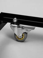 Корзина-накопитель складная, на колесах, 1 полка, 60×40×80 см, чёрная - Фото 4