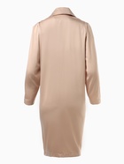 Халат с запахом MINAKU: Home collection цвет бежевый,р-р 52 - фото 809231031