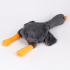 Мягкая игрушка «Гусь», 50 см, цвет серый - Фото 3