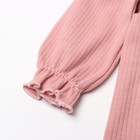 Платье и повязка Крошка, Я BASIC LINE, рост 68-74 см, розовый - Фото 3