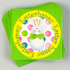Салфетки бумажные «Светлой Пасхи» белый кролик, 33х33 см, набор 20 шт. - фото 9043926