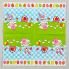 Салфетки бумажные на пасху «Белый кролик», 33×33 см, набор 20 шт. - Фото 2