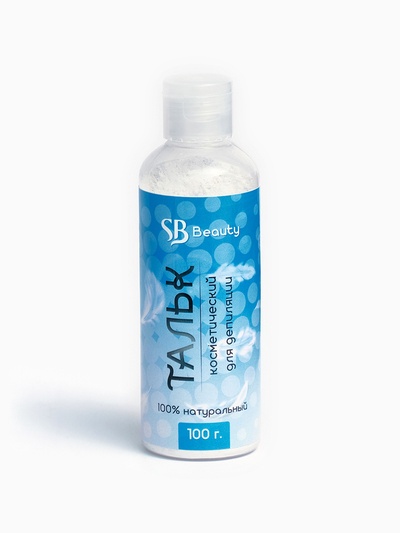 Тальк косметический «Secret Beauty», для депиляции, 100 мл