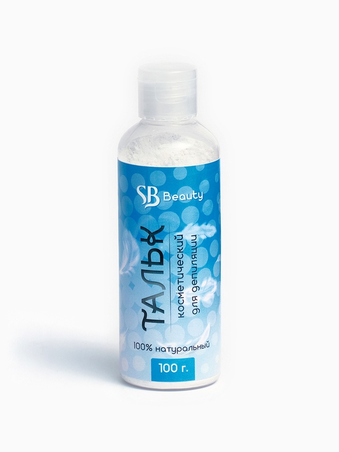 Тальк косметический «Secret Beauty», для депиляции, 100 мл - Фото 1