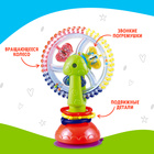 Развивающая игрушка «Радужное колёсико», на присоске - Фото 3