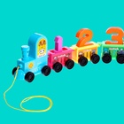 Каталка на веревке «Паровозик» - Фото 9