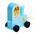 Каталка на веревке «Паровозик» - Фото 10