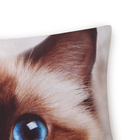 Подушка декоративная Этель "Бирманская кошка" 40х40 см, габардин, 100% п/э - Фото 4