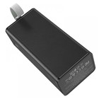 Внешний аккумулятор Hoco J86, 40000 мАч, USB/Type-C, 3 А, чёрный - фото 9000524