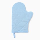 Набор кухонный «Доляна. Котенок»: варежка 20×28 см, прихватка 17×17 см, 35% хлопок, 65% п/э - Фото 3