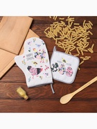 Набор кухонный «Доляна. Яркой пасхи»: варежка 20×28 см, прихватка 17×17 см, 35% хлопок, 65% п/э 9927505