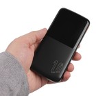Внешний аккумулятор BYZ W32, 10000 мАч, 2 USB 1 Type-C, 2.1 А, чёрный - фото 51544783 Внешний аккумулятор BYZ W32, 10000 мАч, 2 USB 1 Type-C, 2.1 А, чёрный - фото 51544783