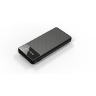 Внешний аккумулятор BYZ W79, 10000 мАч, Type-C, USB,  2 А, дисплей, кабели 4, дисплей,чёрный - фото 5606493
