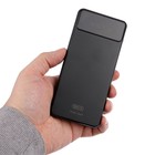 Внешний аккумулятор BYZ W79, 10000 мАч, Type-C, USB, 2 А, дисплей, кабели 4, дисплей,чёрный - фото 51527315 Внешний аккумулятор BYZ W79, 10000 мАч, Type-C, USB, 2 А, дисплей, кабели 4, дисплей,чёрный - фото 51527315