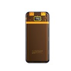 Внешний аккумулятор BYZ W91, 10000 мАч, 2 USB, 1 Type-C, 22.5 Вт, 3 А, PD, оранжевый - фото 8984638