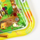 Акваковрик надувной развивающий водный «Веселые Зверята» 80х50 см - Фото 2