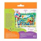 Акваковрик надувной развивающий водный «Веселые Зверята» 80х50 см - Фото 8