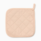 Кухонный набор «Этель» Kitchen: бежевый, варежка-прихватка 20×28 см, прихватка 19×19 см, 100% хлопок - Фото 5