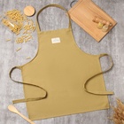 Фартук кухонный «Этель» Kitchen, 60×70 см, саржа, 100% хлопок, коричневый - Фото 2