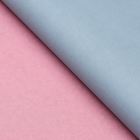Бумага упаковочная крафт, двухсторонняя, серо-розовый 0,68  х 10 м - Фото 2