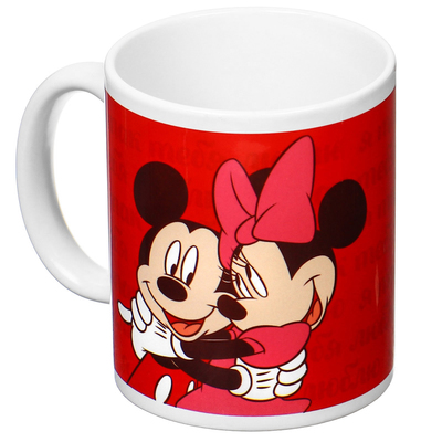 Подарочный набор кружек «Я так люблю тебя», 320 мл, Микки и друзья