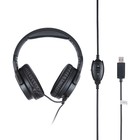 Наушники с микрофоном Оклик HS-L910G DEATH_CURE черный 2.1м мониторные оголовье (1460165) - фото 51528085 Наушники с микрофоном Оклик HS-L910G DEATH_CURE черный 2.1м мониторные оголовье (1460165) - фото 51528085