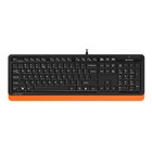 Клавиатура + мышь A4Tech Fstyler F1010 клав:черный/оранжевый мышь:черный/оранжевый USB Mult   103388 - Фото 7