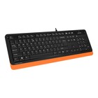 Клавиатура + мышь A4Tech Fstyler F1010 клав:черный/оранжевый мышь:черный/оранжевый USB Mult   103388 - Фото 8