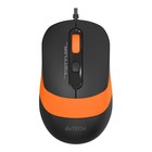 Клавиатура + мышь A4Tech Fstyler F1010 клав:черный/оранжевый мышь:черный/оранжевый USB Mult   103388 - Фото 10