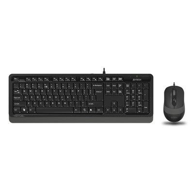Клавиатура + мышь A4Tech Fstyler F1010 клав:черный/серый мышь:черный/серый USB Multimedia (   103388