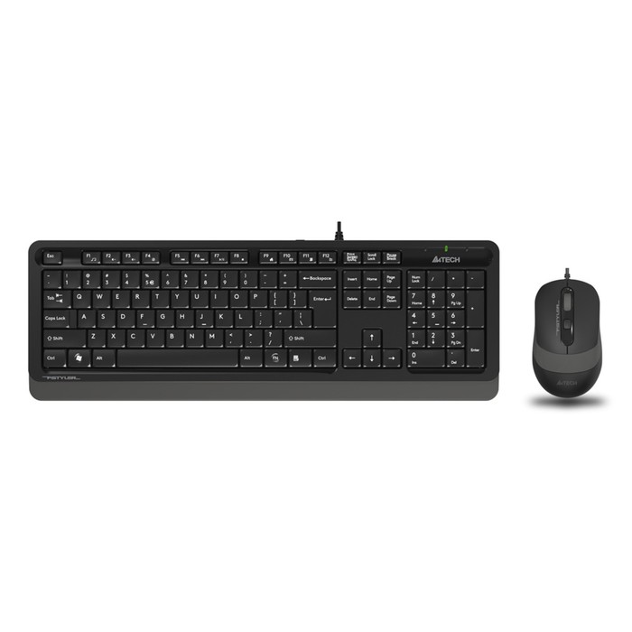 Клавиатура + мышь A4Tech Fstyler F1010 клав:черный/серый мышь:черный/серый USB Multimedia (   103388 - Фото 1