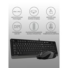 Клавиатура + мышь A4Tech Fstyler F1010 клав:черный/серый мышь:черный/серый USB Multimedia (   103388 - Фото 3