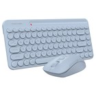 Клавиатура + мышь A4Tech Fstyler FG3200 Air клав:синий мышь:синий USB беспроводная slim Mul   103388 - Фото 3