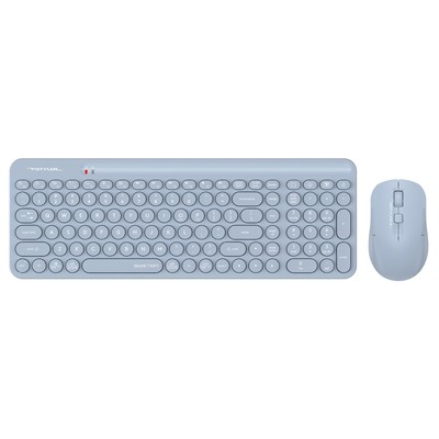 Клавиатура + мышь A4Tech Fstyler FG3300 Air клав:синий мышь:синий USB беспроводная slim Mul   103388
