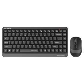 Клавиатура + мышь A4Tech Fstyler FGS1110Q клав:черный/серый мышь:черный/серый USB беспровод   103388