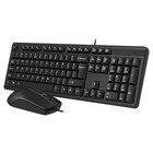 Клавиатура + мышь A4Tech KK-3330S клав:черный мышь:черный USB (KK-3330S USB (BLACK)) - Фото 2