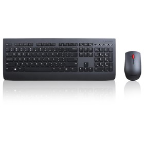 Клавиатура + мышь Lenovo Combo 4X30H56821 клав:черный мышь:черный USB беспроводная