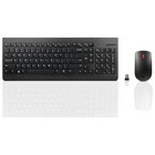 Клавиатура + мышь Lenovo Combo 4X30M39487 клав:черный мышь:черный USB беспроводная - Фото 1