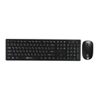 Клавиатура + мышь Оклик 240M клав:черный мышь:черный USB беспроводная slim Multimedia (1091   103388 - Фото 1