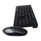 Клавиатура + мышь Оклик 240M клав:черный мышь:черный USB беспроводная slim Multimedia (1091   103388 - Фото 3