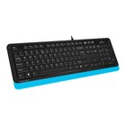 Клавиатура A4Tech Fstyler FK10 черный/синий USB - Фото 6