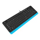 Клавиатура A4Tech Fstyler FK10 черный/синий USB - Фото 7