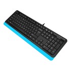 Клавиатура A4Tech Fstyler FK10 черный/синий USB - Фото 8