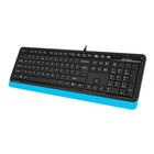 Клавиатура A4Tech Fstyler FK10 черный/синий USB - Фото 9