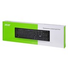 Клавиатура Acer OKW020 черный USB slim - Фото 10
