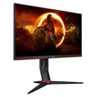 Монитор AOC 23.8" Gaming 24G2ZU черный/красный IPS LED 0.5ms 16:9 HDMI M/M матовая HAS 350c   103389 - Фото 6