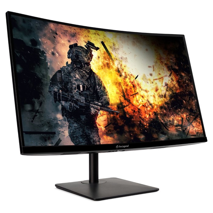 Монитор Aopen 27" 27HC5URSbmiiphx черный VA LED 1ms 16:9 HDMI M/M матовая HAS Piv 250cd 178   103389 - фото 51528449