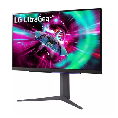 Монитор LG 27" UltraGear 27GR93U-B, IPS, LED, 50 Вт, 16:9, HDMI, HAS 320cd, 178°/178°