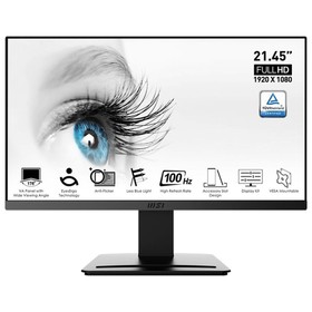 Монитор MSI 21.5" Pro MP223 черный VA LED 1ms 16:9 HDMI 250cd 178гр/178гр 1920x1080 100Hz V   103389 10338997