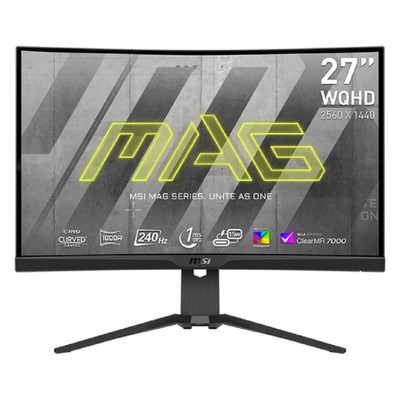 Монитор MSI 27" MAG 275CQRXF черный VA LED 1ms 16:9 HDMI полуматовая HAS 300cd 178гр/178гр   1033900